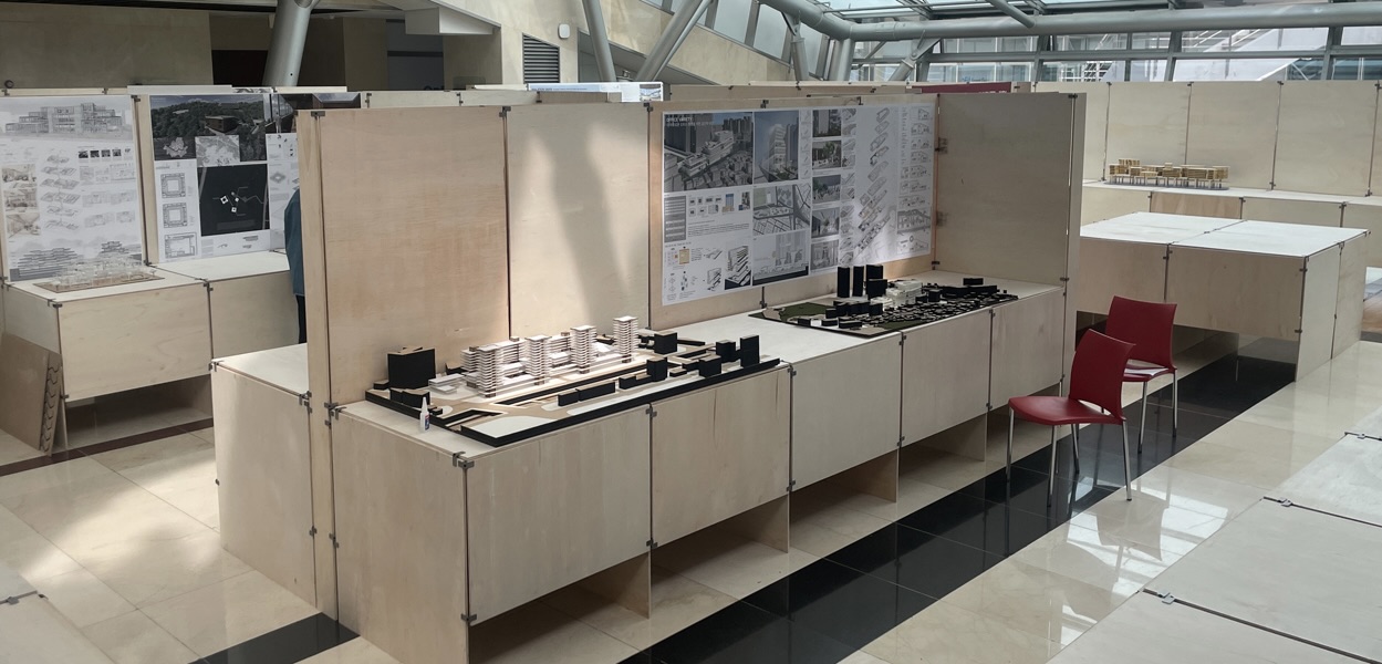 완성된 전시공간